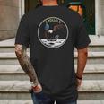 Nasa Apollo Mens Back Print T-shirt Gifts for Men