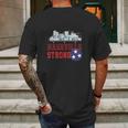 Nashville Strong Simple Mens Back Print T-shirt Gifts for Men