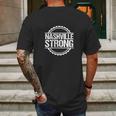 Nashville Strong Symbol Logo Mens Back Print T-shirt Gifts for Men