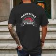 Nashville Strong Nashville Tornado Mens Back Print T-shirt Gifts for Men