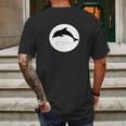 National Dolphin Day T-Shirt - Ocean Wildlife Tshirt Mens Back Print T-shirt Gifts for Men