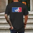 National Motorsport League Mens Back Print T-shirt Gifts for Men