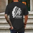 Native American Indians The Spirit Still Strong And Here Mens Back Print T-shirt Gifts for Men