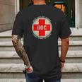 Navy Corpsman Doc Mens Back Print T-shirt Gifts for Men