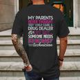 Need Pharmacy Technician Mens Back Print T-shirt Gifts for Men