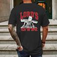 New Motivation Bodybuilder The Lords Gym Cool Design Mens Back Print T-shirt Gifts for Men