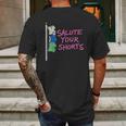 Nickelodeon Salute Your Shorts Boxer Flagpole Mens Back Print T-shirt Gifts for Men