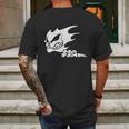 No Fear Flaming Skull T-Shirt Mens Back Print T-shirt Gifts for Men