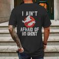 No Ghost Logo I Aint Afraid Mens Back Print T-shirt Gifts for Men