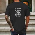 No Yeshua No Shalom Know Yeshua Know Shalom Mens Back Print T-shirt Gifts for Men