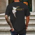 Nordic Got Milk Mens Back Print T-shirt Gifts for Men