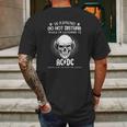 Do Not Disturb Acdc Mens Back Print T-shirt Gifts for Men