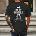 It Is Not Dog Hair It Is Collie Glitter Mens Back Print T-shirt Gifts for Men