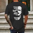 I Do Not Suffer From Insanity Edgar Allan Poe Mens Back Print T-shirt Gifts for Men