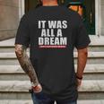 Notorious Big Biggie Smalls It Was All A Dream Mens Back Print T-shirt Gifts for Men