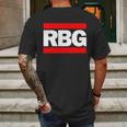 Notorious Rbg Box Logo Mens Back Print T-shirt Gifts for Men