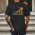 Nuke Atom Bomb Fallout Hydrogen Bomb Mens Back Print T-shirt Gifts for Men