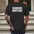 The Office Dunder Mifflin Mens Back Print T-shirt Gifts for Men