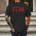 The Office Mose Schrute Fear Shirt Tshirt Shirt 2017 Mens Back Print T-shirt Gifts for Men