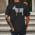 Official Goat Gear Goat 02 - Vintage Jeter Mens Back Print T-shirt Gifts for Men