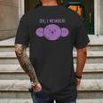 Oh I Member Member Berries Mens Back Print T-shirt Gifts for Men