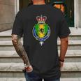 Ohara Coat Of Arms Family Crest Mens Back Print T-shirt Gifts for Men