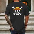 One Piece - Straw Hat Piratesone Piece Collection Mens Back Print T-shirt Gifts for Men