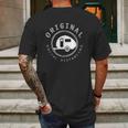 The Original Practice Of Social Distancing Mens Back Print T-shirt Gifts for Men