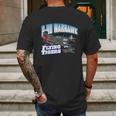 P40 Warhawk Flying Tigers Warbirds Mens Back Print T-shirt Gifts for Men