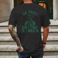 The Paddy Dont Start Til I Walk In Mens Back Print T-shirt Gifts for Men