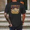 Pantera Official Vintage Flames Mens Back Print T-shirt Gifts for Men