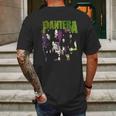 Pantera Official Vintage Group Sketch Mens Back Print T-shirt Gifts for Men