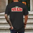 Papa Bless Pizza Funny Meme Prank Logo Mens Back Print T-shirt Gifts for Men