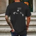 Parkour The Office Mens Back Print T-shirt Gifts for Men