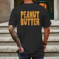 Peanut Butter Jelly Couples Friends Halloween Mens Back Print T-shirt Gifts for Men