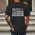 Penn State Lacrosse Nittany Lions Mens Back Print T-shirt Gifts for Men