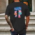 Peppa Pig Family Mens Back Print T-shirt Gifts for Men