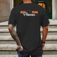 Phoenix Arizona Sunset Skyline Mens Back Print T-shirt Gifts for Men