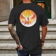 Phoenix Rising Mens Back Print T-shirt Gifts for Men