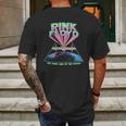 Pink Floyd Dark Side Blacklight Mens Back Print T-shirt Gifts for Men