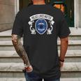 Police Lives Matter Police Officer Shirt Mens Back Print T-shirt Gifts for Men