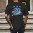 Pontiac Gto Muscle Car Automotive Enthusiasts Mens Back Print T-shirt Gifts for Men