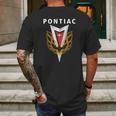 Pontiac Trans Am Firebird Logo Mens Back Print T-shirt Gifts for Men