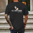 Popeye Us Coast Guard Semper Paratus Mens Back Print T-shirt Gifts for Men