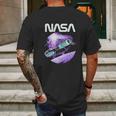 Popfunk Nasa Space Station Mens Back Print T-shirt Gifts for Men