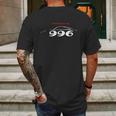 Porsche 996 Mens Back Print T-shirt Gifts for Men