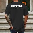 PostalShirt As Worn By Maynard James Keenan Tool Mens Back Print T-shirt Gifts for Men