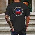 Proud To Be The Elephant In The Room M Mens Back Print T-shirt Gifts for Men