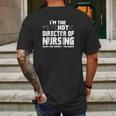 Im The Psychotic Director Of Nursing Funny Mens Back Print T-shirt Gifts for Men