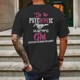 Im The Psychotic Mustang Girl Tshirt Mens Back Print T-shirt Gifts for Men